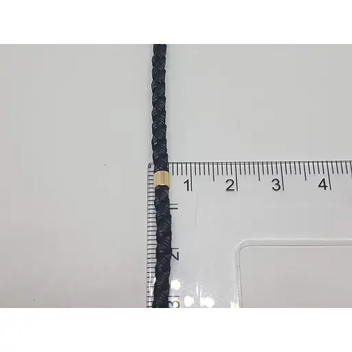 Ювелірний шовковий шнурок Імперія золота з золотими вставками. ПК101.2И 50 - фото 3