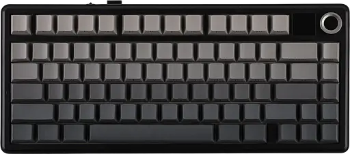 Клавиатура беспроводная Aula F75 Max RGB Side Printed Gradient Black - фото 1