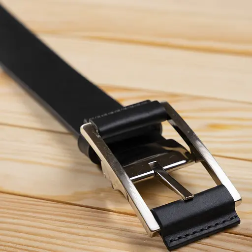 Ремінь шкіряний Grande Pelle чоловічий 120х3,5 см acs0014753 - фото 5