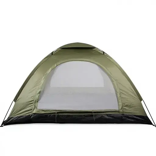 Палатка 2-3 местная Yiwu 200x150x120 см туристический палатка кемпинг рыбалка природа отдых SJ-0005 - фото 1