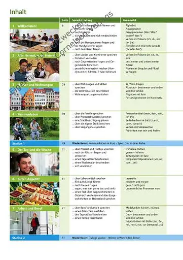 Pluspunkt Deutsch - Leben in Österreich A1. Kursbuch mit Online-Video - фото 3