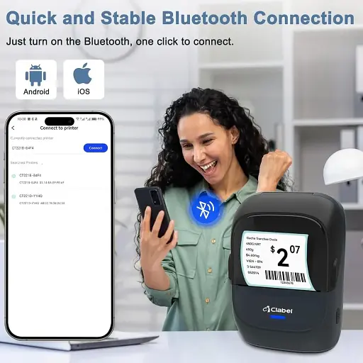 Машина для изготовления термоэтикеток CLABEL, Amazon, Германия - фото 3