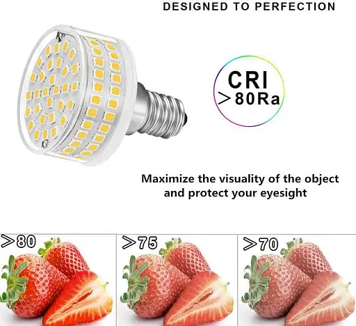 Светодиодные лампы Jiotouhu E14, эквивалент 9 Вт, 90 Вт, 800 лм, холодный белый цвет, 6000 К, сменные маленькие светодиодные лампы - фото 3