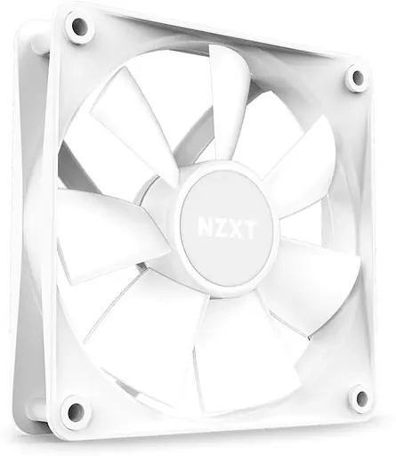 Вентилятор NZXT NZXT, F140RGB Core - 140mm - Hub-mounted RGB Fans-Single (White) (RF-C14SF-W1) - фото 4