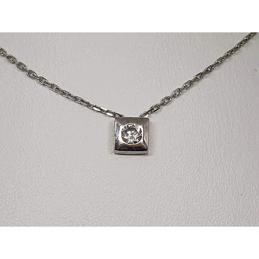 Срібне кольє Імперія золота з фіанітами. ПК217С 38 - фото 2