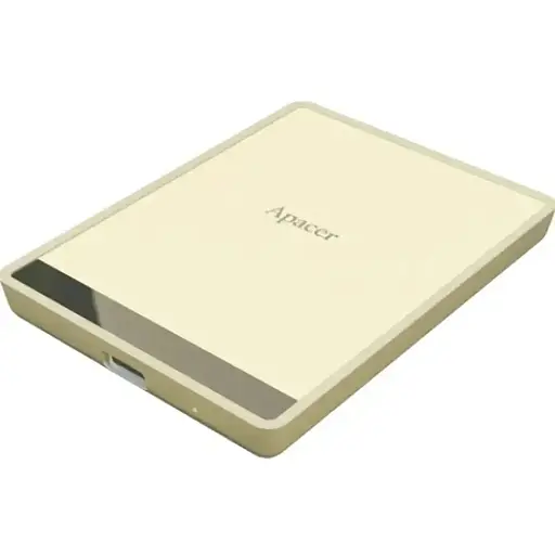 Наружный USB-C SSD диск 1 TB APACER AS724 USB 3.2 кремовый AP1TBAS724C-1 - фото 1