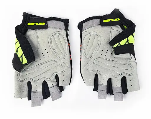 Велорукавиці GUB S036 з короткими пальцями XL Black-Light Green (G0000705) - фото 3