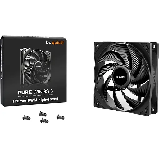 Вентилятор Be quiet! PURE WINGS 3 120mm PWM high-speed (BL106) - фото 5