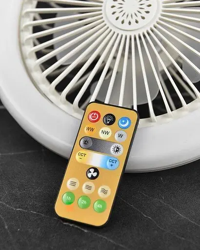 Лампа-вентилятор Fan Light LK23 LED E27 с пультом - фото 5