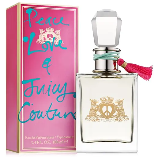 Оригінал Juicy Couture Peace, Love 100 мл парфумована вода - фото 1