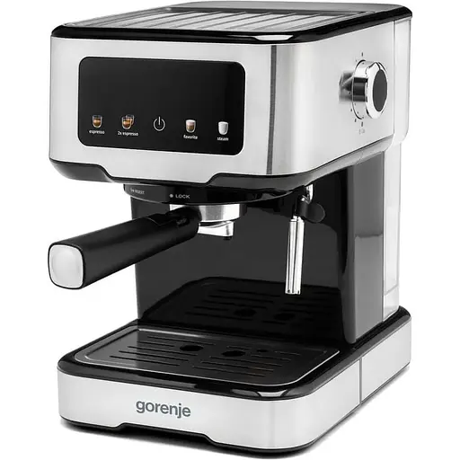 Gorenje Кофеварка рожковая 1.5л молотый ручной капучинатор - фото 2