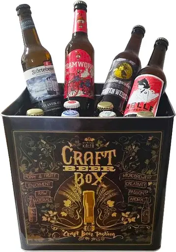 Подарунковий крафтовий набір пива Kalea Craft Beer Box світле 0.33 л x 12 шт. - фото 2