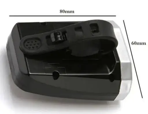 Вело набір фара передня + задня QX-T0598 велосипедний ліхтар та габарит мигалка стоп 3COB 5LED - фото 6