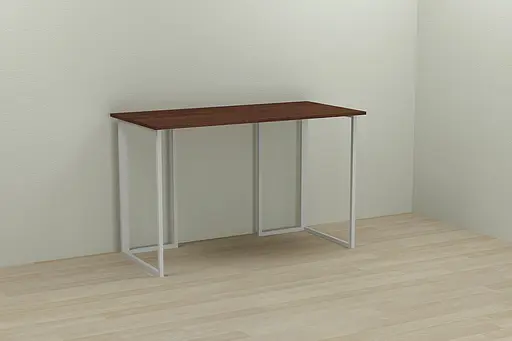 Компьютерный стол Ferrum-decor Ханна 75x120x70 белый ДСП Венге 16мм (FRD-106134)