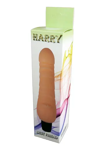 Реалистичный вибратор B - Series EasyLove Boss Harry 21 см телесный - фото 5