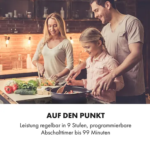 Встраиваемая индукционная варочная поверхность Klarstein Delicatessa 90 Hybrid Черный (10035181) - фото 4