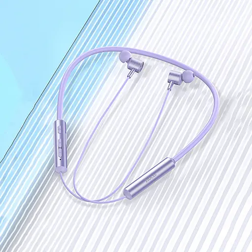 Навушники бездротові Hoco ES69 вакуумні фіолетовий - фото 2