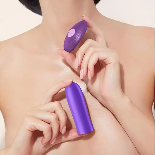 Вібромасажер Dreamtoys Femme Funn Bullet 8.1 см фіолетовий - фото 5