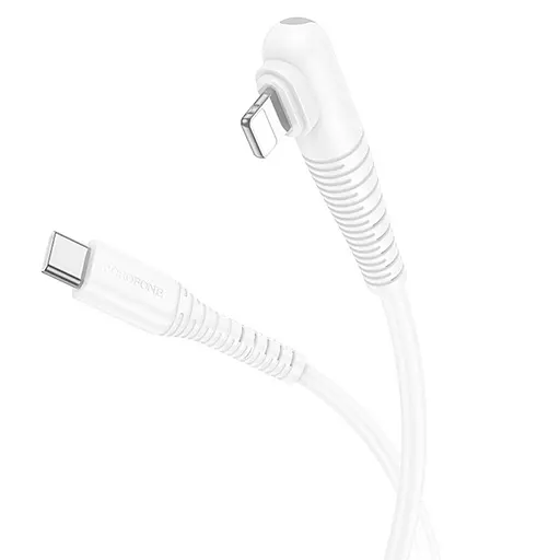 Дата кабель Borofone BX105 Corriente Type-C to Lightning (1m) White