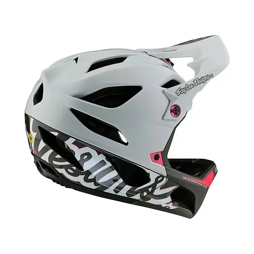 Велошолом Troy Lee Designs Stage Helmet Signature Vapor Grey XL/XXL (1106-115917025) - фото 3