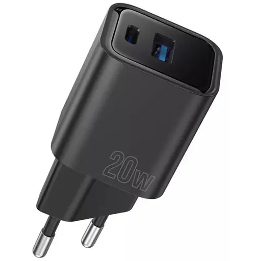 СЗУ Proove Silicone Power Plus 20W USB-C + USB-A Black (WCSP2011001)