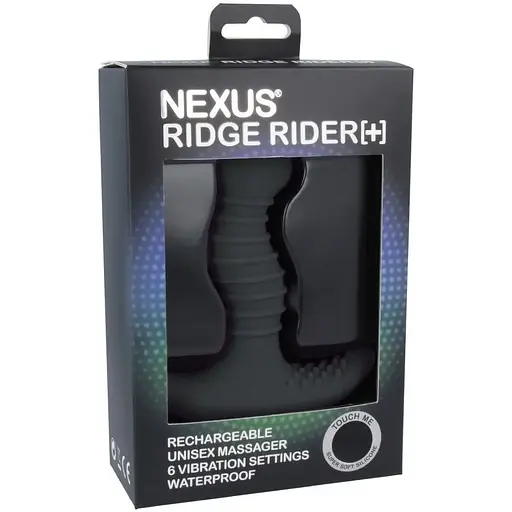 Масажер простати з вібрацією Nexus Ridge Rider Plus Black - фото 2