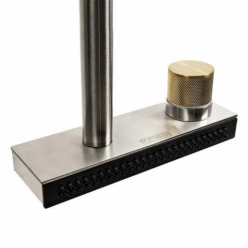 Смеситель для кухни с выдвижным изливом Platinum Водопад ZS84 brushed нержавеющая сталь - фото 2