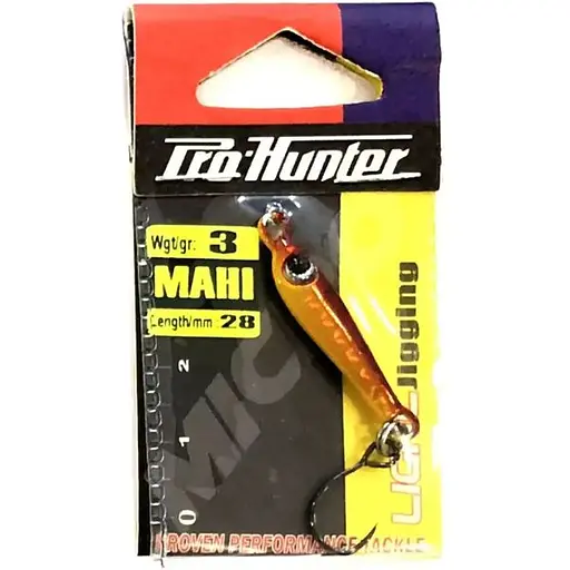 Пількер Prohunter Mahi with single hook 3g Помаранчевий (1013-9637.00.78)