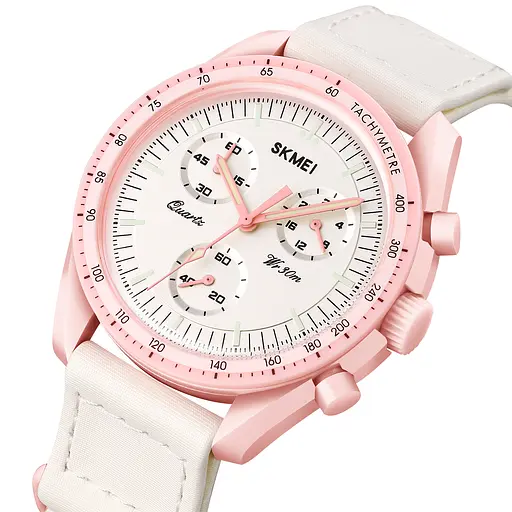 Наручний годинник жіночий 1982PK Рожевий Skmei acs0030438 - фото 2