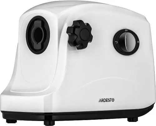 М'ясорубка Ardesto MGA-1735R, White, 1600Вт, 3 диски, насадки домашніх ковбасок та кеббе, реверс, 1.6 кг/хв - фото 3