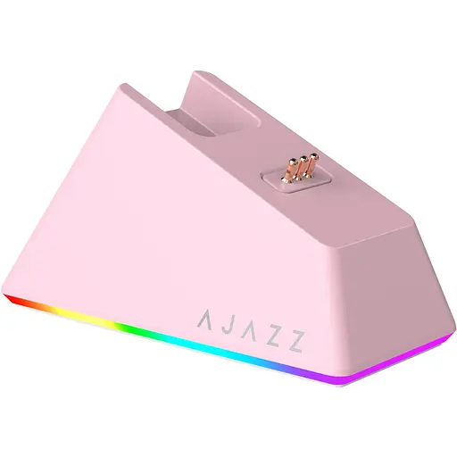 Миша Ajazz AJ139 V2 MC Wireless/Bluetooth/USB Pink Charging Dock (AJ139-V2-MC-Pink) - фото 6