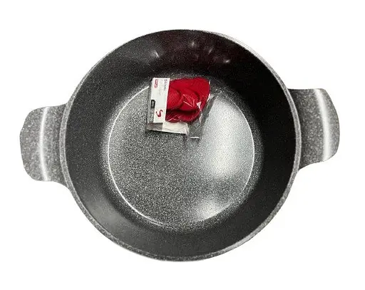 Кастрюля со стеклянной крышкой Neoflam EK-OT-C28I Marble с мраморным покрытием 28см - фото 5