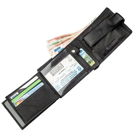 Мужской универсальный кошелек ST Leather 12х10 см acs0029625 - фото 5