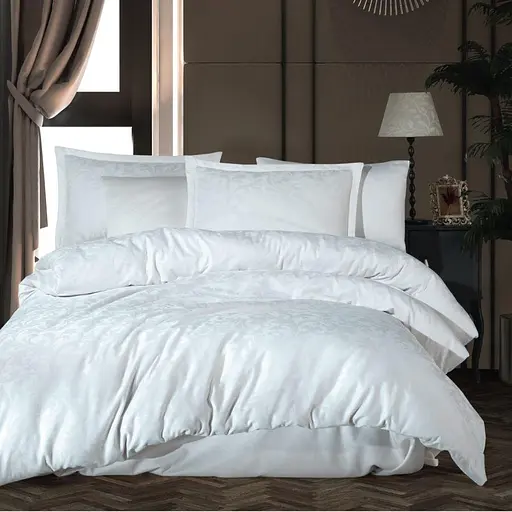 Постельное белье Payava White Жаккард Clasy pbe0051029 - фото 1