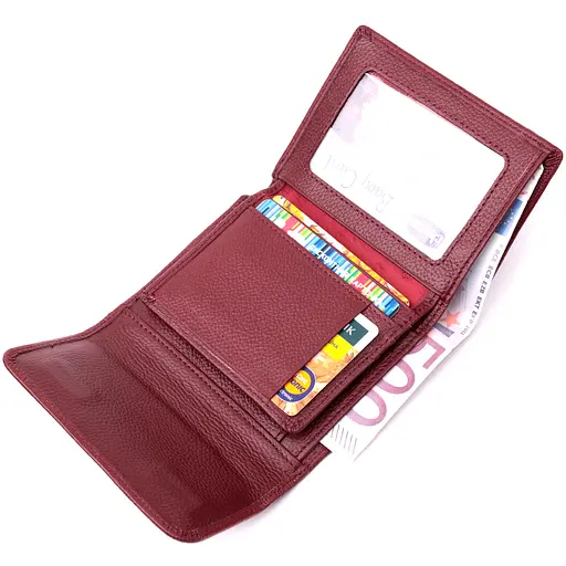 Кожаный женский кошелек ST Leather 11.7х9.5х2 см acs0028401 - фото 5