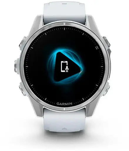 Смарт-годинник Garmin Fenix 8 43mm AMOLED Silver with Whitestone Silicone Band (010-02903-00) - фото 5