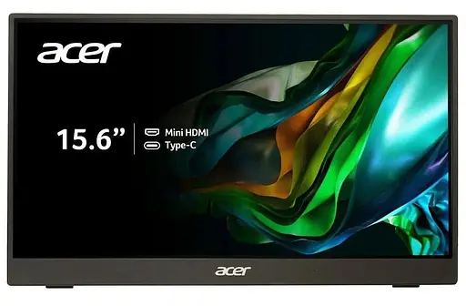 Монітор 15.6" Acer iтор PM161QBbmiuux Portable FHD IPS 60Hz (UM.ZP1EE.B02) - фото 1