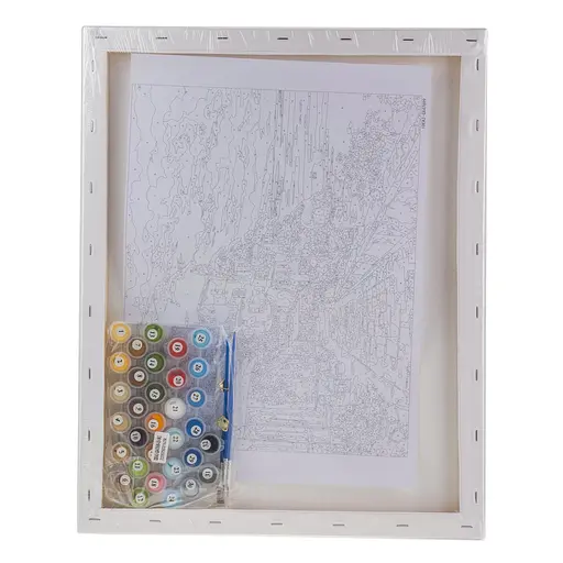 Набор для росписи по номерам "Прогулка вдоль моря" 40*50 см, IDEA2-GX47699, ТМ "99IDEAS" - фото 6