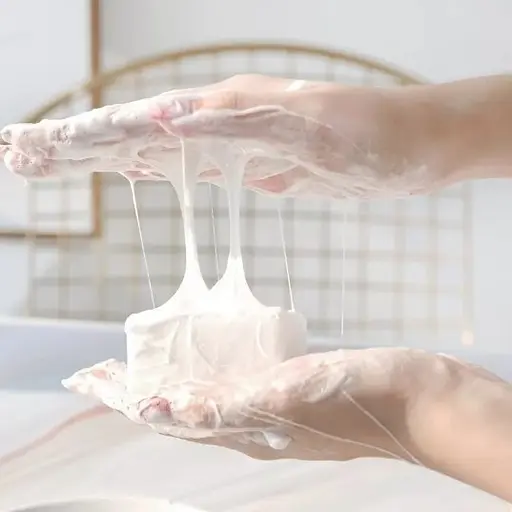 Мыло для лица Zilin Silkworm Cocoon Silk Soap 100 г - фото 3