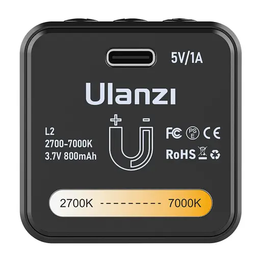 Видеосвет Ulanzi Vijim Bi-color COB Vedio Light (UV-3051 L2) - фото 7
