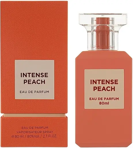 Парфумована вода Fragrance World Intense Peach жіноча 80 мл