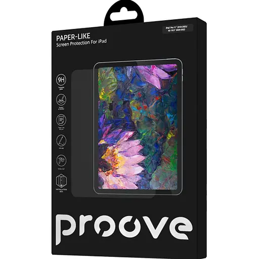Захисне скло Proove Paper-like Glass with Installation Box для Apple iPad Pro 11" (2018-2022)/ iPad Air (2020-2022) (PGPPLIPA1090) [135574] - фото 6