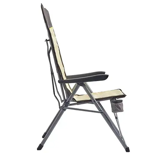 Кресло раскладное Uquip Justy XL песочно-серое (DAS303231) - фото 3