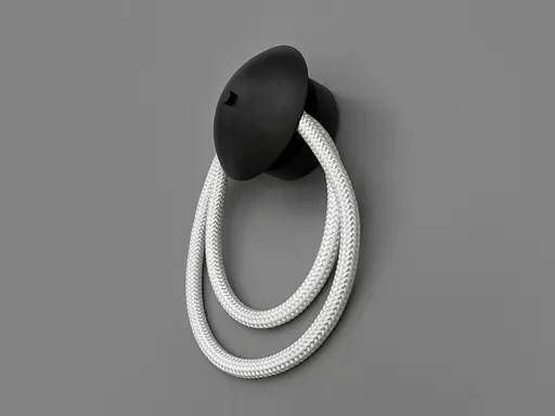 Сучасний, модний світлодіодний світильник шланг потужністю 5W, чорний - фото 1