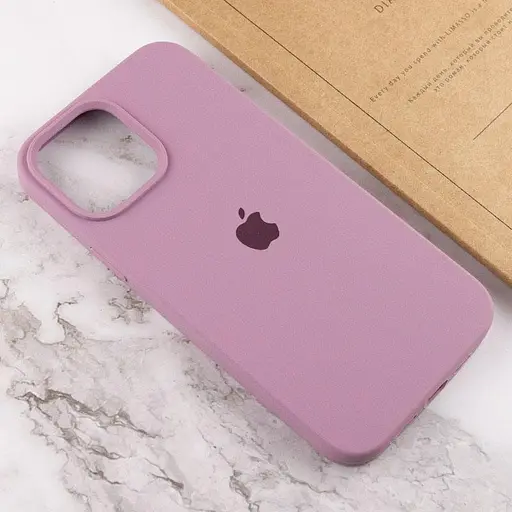 Чехол Silicone Case Full Protective AA для Apple iPhone 14 Plus 6.7 Лиловый/Lilac Pride - фото 5