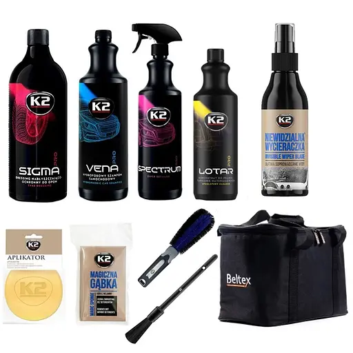 Набор K2 по уходу за автомобилем профессиональная химия с органайзером (na_143) - фото 1