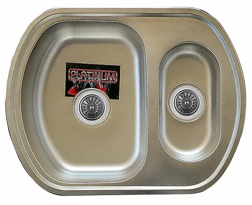 Кухонная мойка из нержавеющей стали Valeso 6349D декор 0,8 / 180, Decor - фото 3