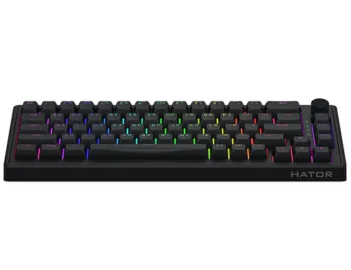 Клавіатура ігрова механічна HATOR HTK-1160-UA Skyfall 65 Black Sterling Speed Switches - фото 3