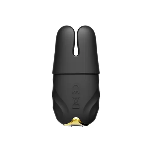 Вібратор для грудей Zalo Nave Obsidian 6.3 см чорний - фото 7