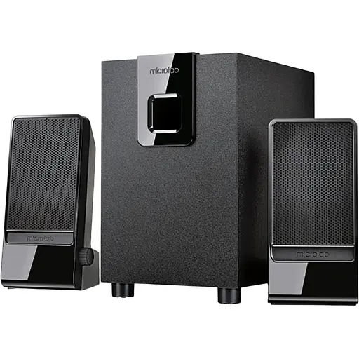 Акустична система 2.1 Microlab M-100 10 Вт чорна